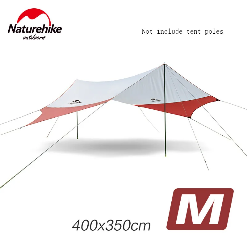 

Naturehike 400*350CM Awnig Beach Fishing Hiking Pergola Cycling Shelter Sun Shade Waterproof Ultralight Outdoor Camping Tent