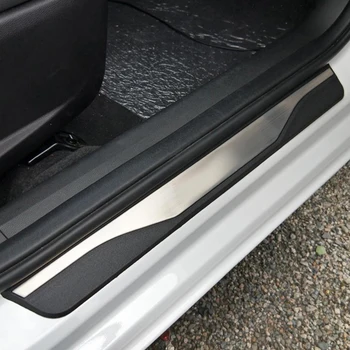 

Stainless Steel For Mazda 3 Axela 2014 2015 2016 2017 18 Door Sill Trim Protectors Guard Cover Trim Car Styling accessories 4pcs
