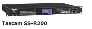 

TASCAM SS-R200 R100 R1 Solid State Recorder