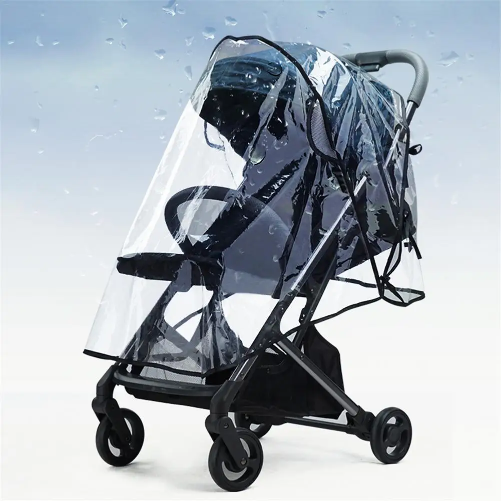 

Rain Cover For Stroller Universal Baby Travel Stroller Rain Cover Waterproof Windproof Protection Outdoor Use With Air Holes