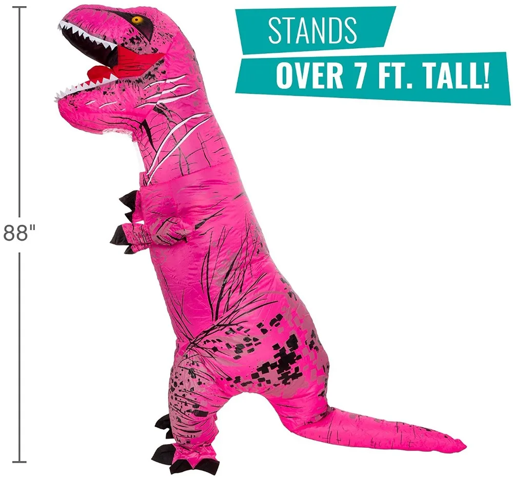 pink inflatable dinosaur (10)