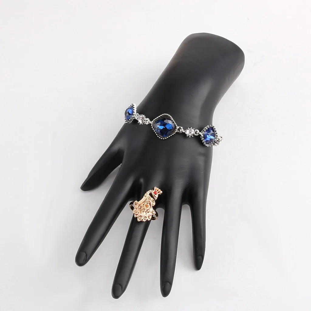 Black Resin Mannequin Hand Form Bust Ring Bracelet Display Stand Holder Showcase Home Shop