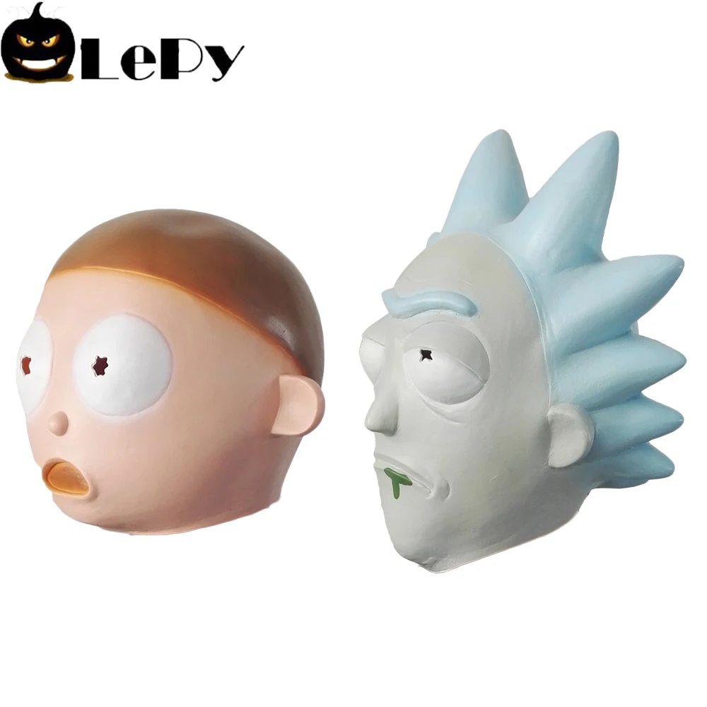 Buy LePy Anime Rick and Morty Mask Cosplay Helmet Cute