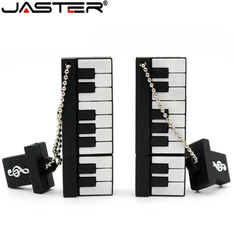 

JASTER piano usb flash drive 4GB 8GB 16GB electronic keyboard usb stick cartoon memory Stick music flash drive cartoon gift