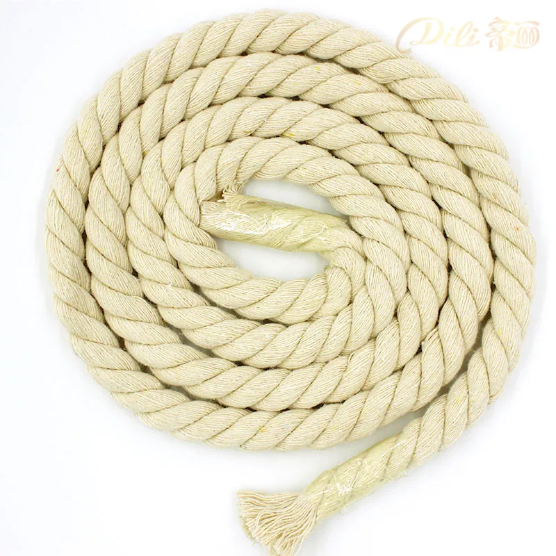 Beige Cotton Rope 5mm-20mm Cotton Thick Cords For Handmade Decorative Accessories