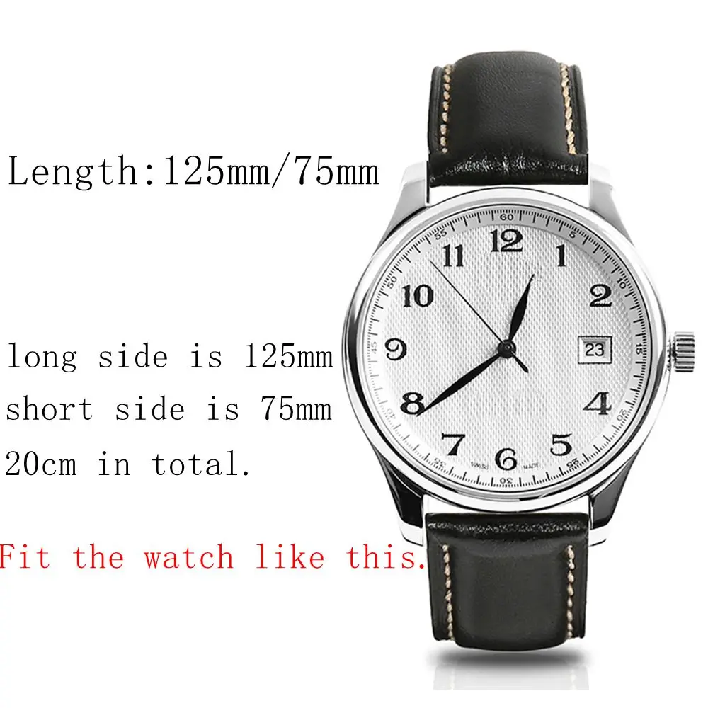 Ремешок для часов CHIMAERA из натуральной телячьей кожи 18 мм 19 20 21 22 Omega Breitling Tissot Seiko