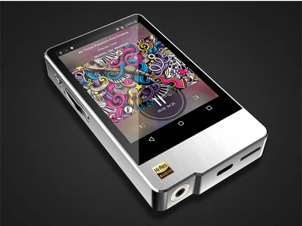 Hidizs AP200 Android Bluetooth ES9118C DAC DSD PCM музыкальный плеер FLAC HiFi без потерь Музыкальный