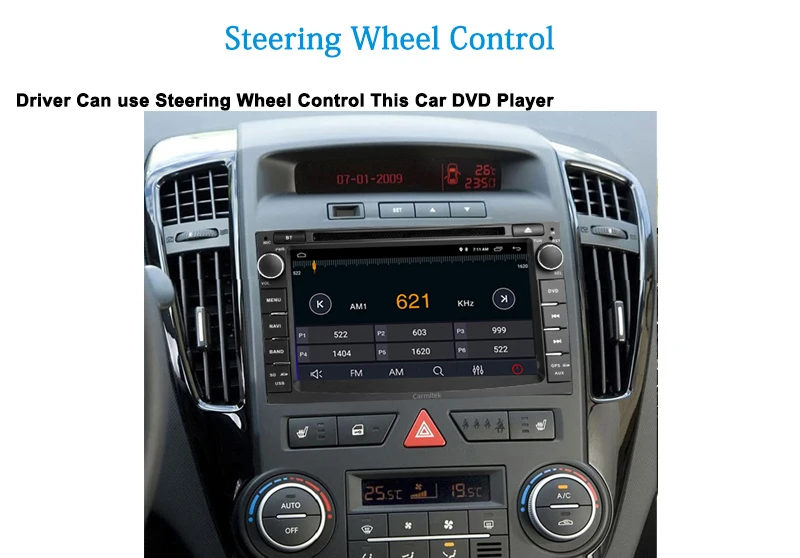 Cheap 2 din Car Radio Car DVD Player Multimedia For Kia Ceed 2010 2011 2012 Venga GPS Glonass Navigation Audio Stereo Head unit Video 1