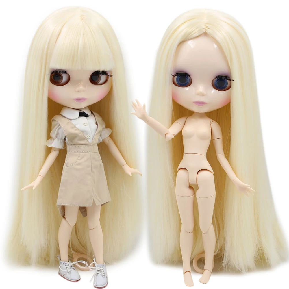 Кукла блайз ICY DBS Серия № BL0510 светлые волосы белая кожа шарнирное тело Neo 1/6 bjd ob24