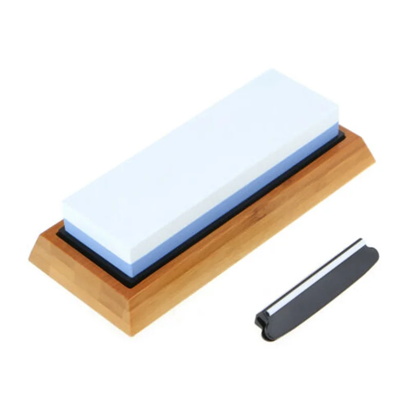 

2-Sided Blade Sharpening 1000/ 6000 Grit Stone Kitchen Whetstone Sharpener Sets