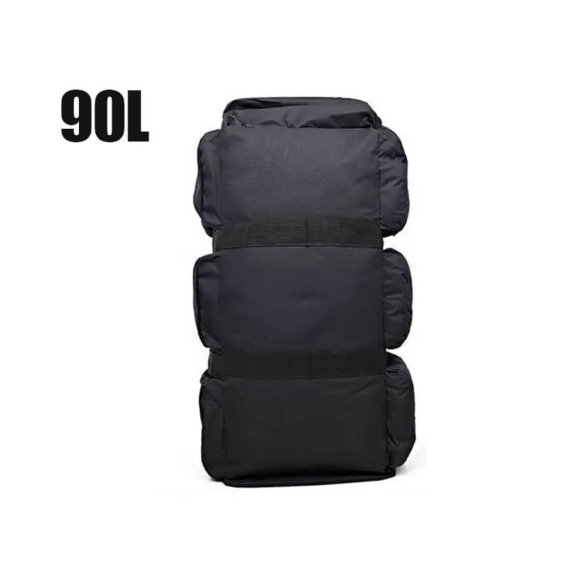 90Л походный рюкзак Камуфляжный военный тактический рюкзак Открытый походный тент сумка армейская Водонепроницаемая багажная сумка походный рюкзак - Цвет: Color-1