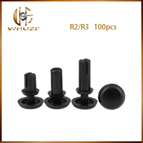 Nylon Push Rivet Screw Fastener Clip for Honda Accord CRV Civic Retainer Black For Bumper Fender Plastic | Обустройство дома