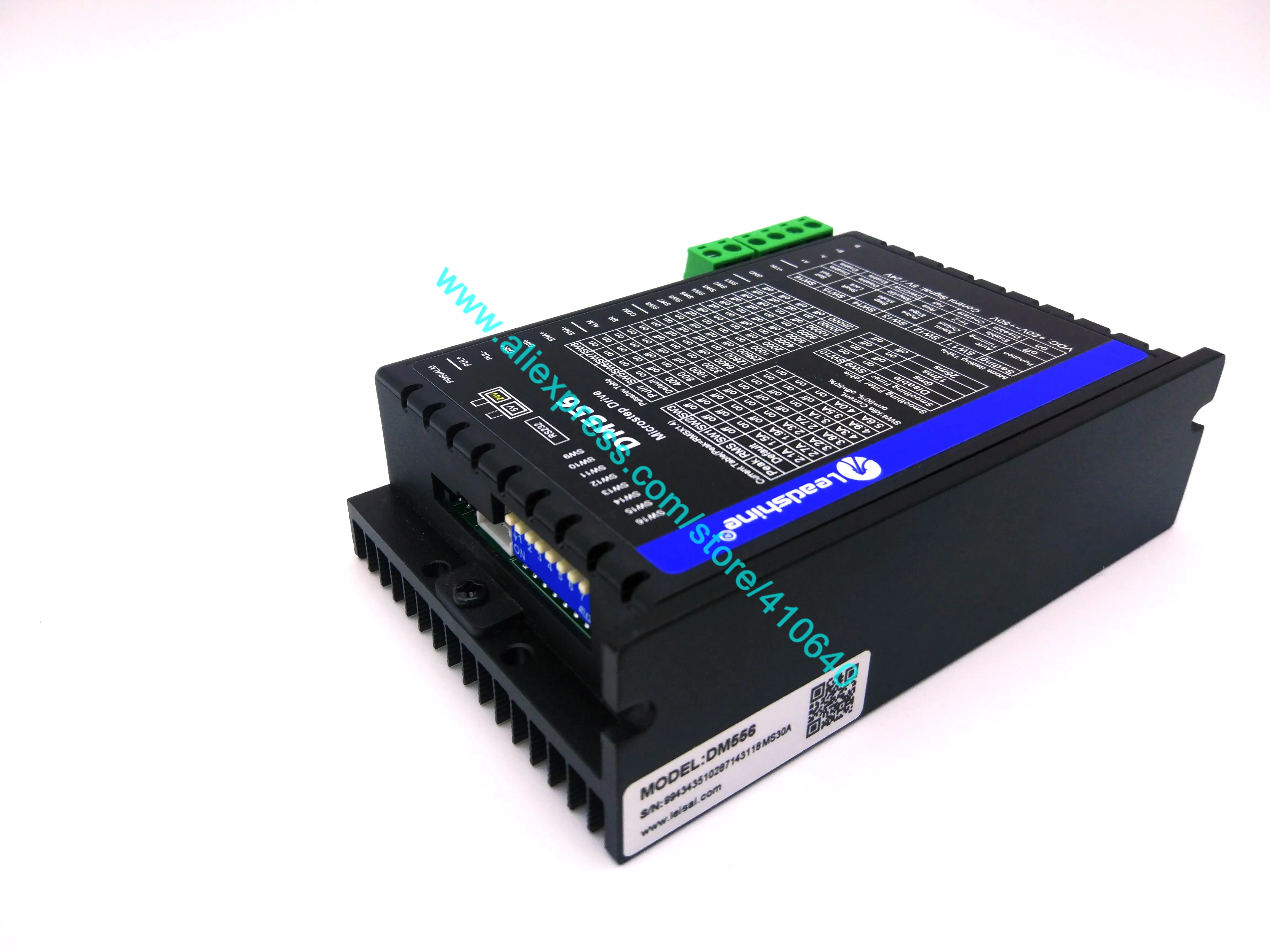 Новая версия! Подлинная Leadshine DM556 2 фазы цифровой шагового привода с Max 50 VDC Вход же розничную цену; но прочнее функция