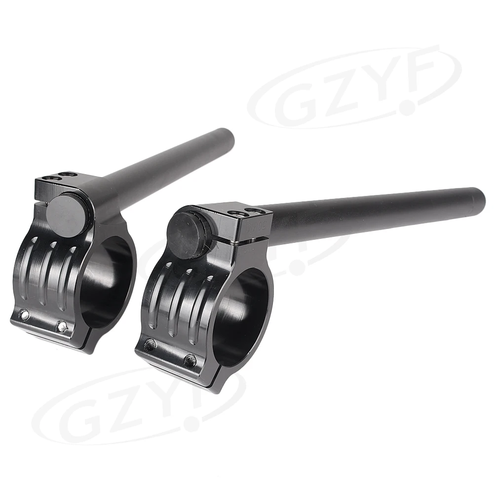 GZYF Racer 50 мм 51 53 52 55 Клип Ons Clipon Fork Руль Ручка Бар Рычаг|Ручки для мотоциклов| |