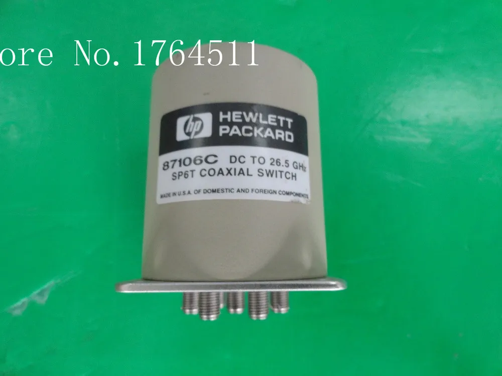 

[BELLA] ORIGINALORIGINAL 87106C DC-26.5GHz single pole six throw RF - 3.5mm