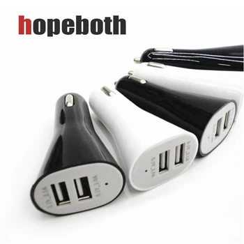 

Universal 2.1A Quick Car Phone Charger Adapter Dual 2 Usb Port Fast Charging Mini Micro Dual USB Car Charger Adapter For Samsung