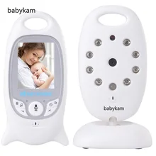 Babykam bebek telsiz video nanny 2.0 inch LCD Lullabies Temperature monitor 2 way talk IR nightvision bebek telsizleri baby call