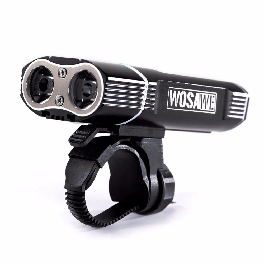 Flash Deal 2400lumens USB Rechargeable Bike Light Front Handlebar Lamp mtb Double LED Cycle Lights SOS bisiklet aksesuar Bicycle Flashlight 11