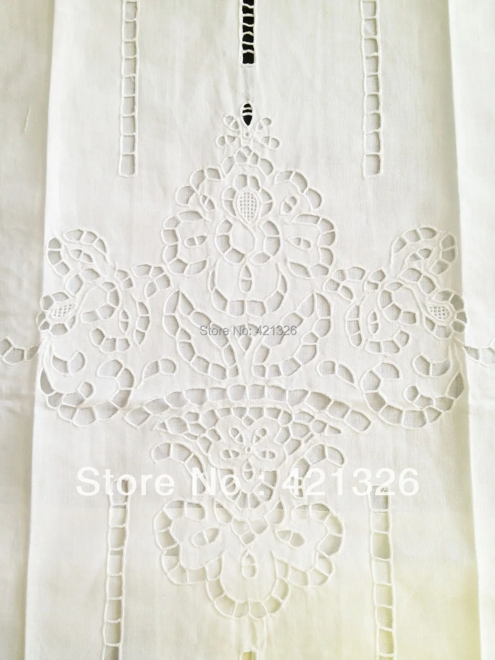 T234 45x150cm 100 Cotton European style Economical Hand Embroidery