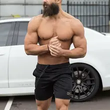 Лето, шорты для бега, мужские спортивные шорты для бега, фитнеса, быстросохнущие мужские шорты для спортзала, мужские шорты для занятий спортом, тренажерные залы, Короткие штаны для мужчин