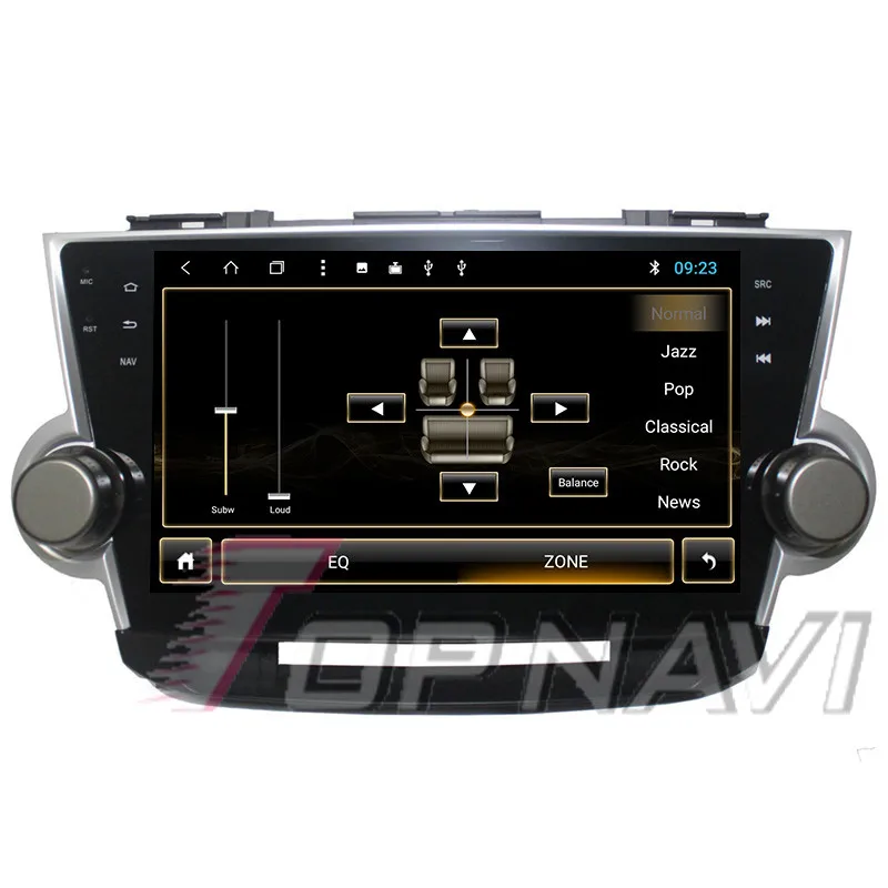 car navigation holder For Toyota Highlander 2014