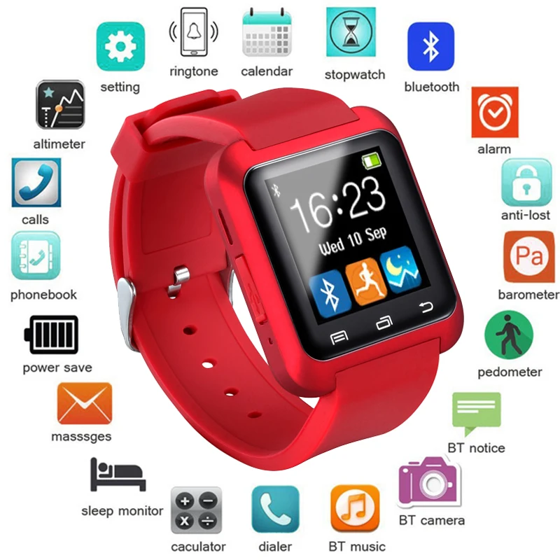 

2019 New Women Smart Watch LED Color Screen Clock Bluetooth Call Reminder Fitness Tracker Pedometer Smart Sport Watch Reloj