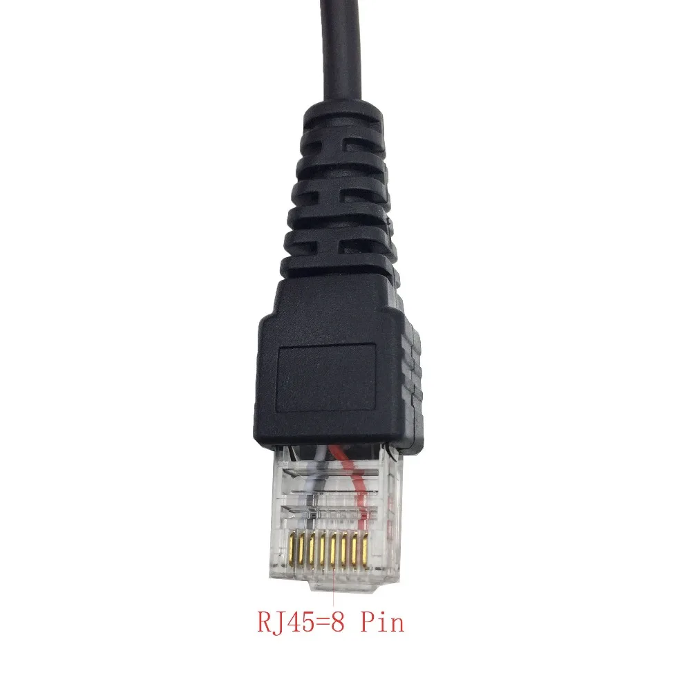 Кабель для программирования JEXJXO черный с USB разъемом ICOME Radio на 8 штырьков OPC 1122