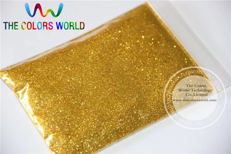 Buy B0203 03 Light Gold Color Glitter powder 0.2MM