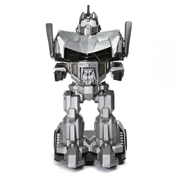 

Remote Control Ride On Humanoid Robot Car Toy Movable Transformer Car With Robot Helmet For Kids Children Gift Amusement Park