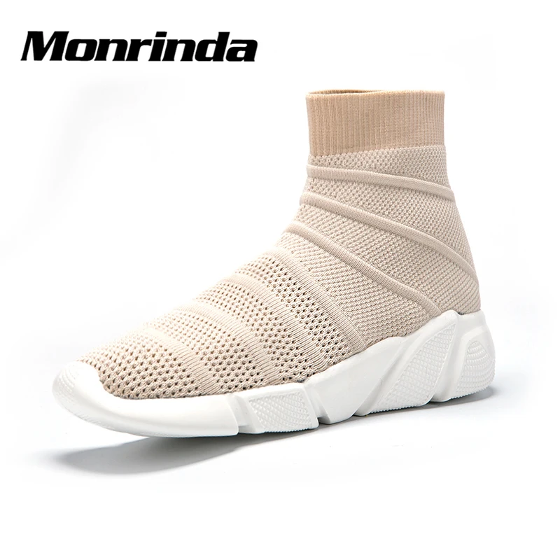 

High Top Women Sneakers Ultra Running Shoes for Woman Breathable Flyknit Sports Wimen's Shoe Outdoor Walking Footwear Gym Traine