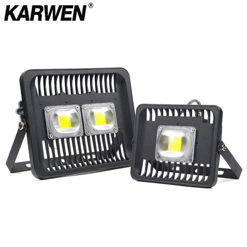 

KARWEN LED Flood Light 30W 50W 100W 220V Projector Waterproof IP65 LED Floodlight For Outdoor Lighting spotlight Wall Lamp