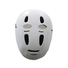 2017New Arrived Spirited Away cosplay accessory No Face man mask adult unisex Anime accessory for Halloween cosplay