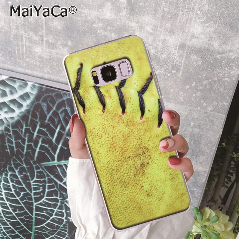 MaiYaCa Движение игры Бейсбол кружева чехол для телефона Чехлы Samsung S9 plus S5 S6 S6edge S6plus S7