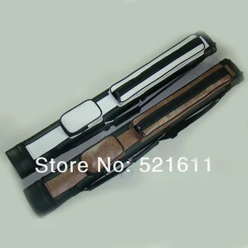 

xmlivet 2B2S Billiards Cue Case PU Leather 4holes=2pcs Butts+2pcs Shafts Cue Case Hold 2pcs 1/2 Joint Cues Billiard accessories