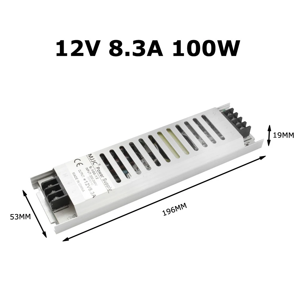 12v power supply 100w