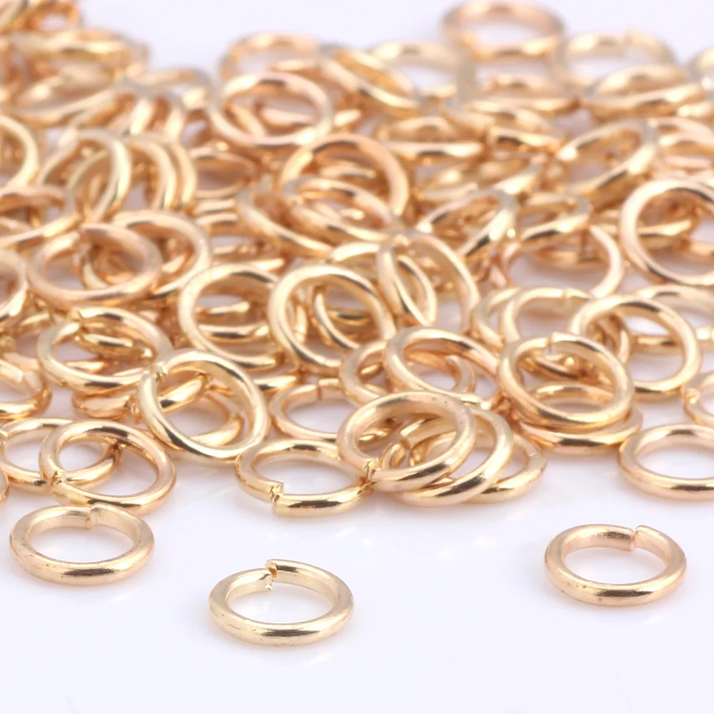 500 pcs Gold Plated Split Open Jump Rings 10mm Jewelry 23G Findings Ma –  Sweet Crafty Tools