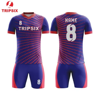 

Authentic Football Jerseys V Neck For Men New Design Sulbimation Printing Thai Quality Soccer Jersey