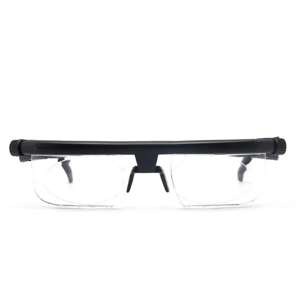 Регулируемые очки без рецепта линзы для близоруких дальнозорких компьютер чтения вождения унисекс переменный фокус очки
