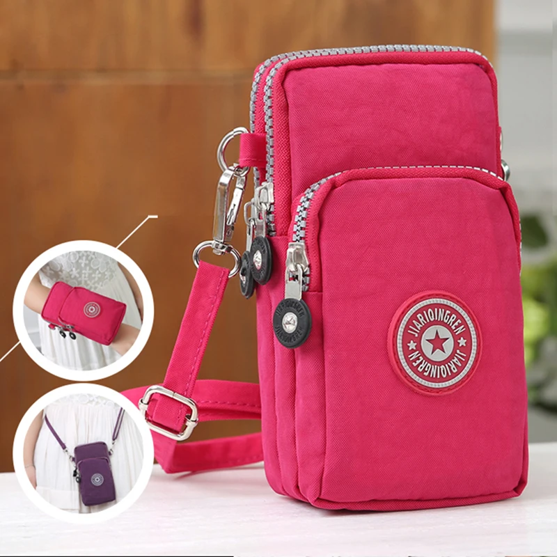 Versatile Universal Phone Wallet Bag - Climbing Portable Shoulder Pouch Holster
