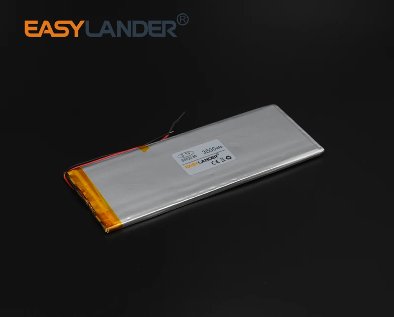 

3.7V 3500mAh 3552136 Rechargeable li-Polymer Li-ion Battery For Bluetooth Notebook Tablet PC electronics safety lamp