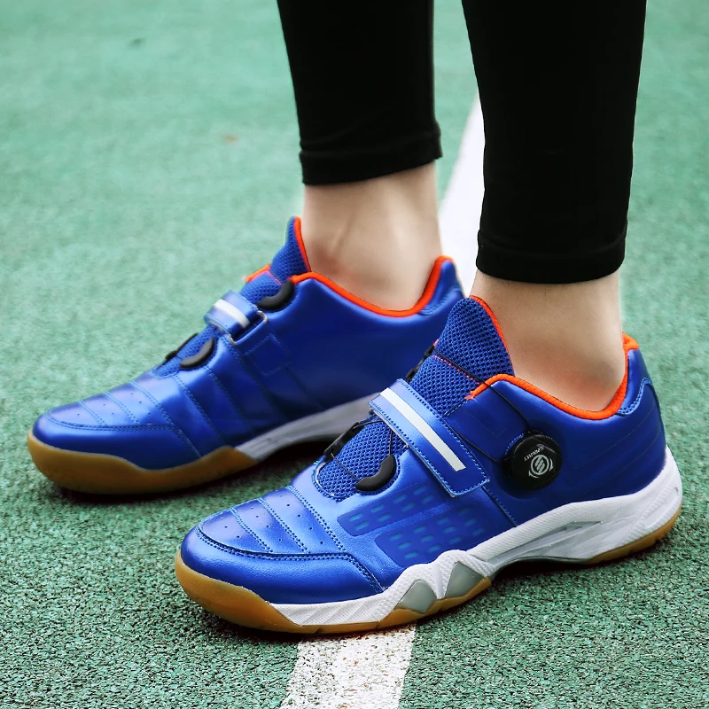Мужской светильник на шнуровке, обувь для бадминтона для мужчин, тренировочная дышащая Нескользящая теннисная обувь, профессиональная спортивная обувь