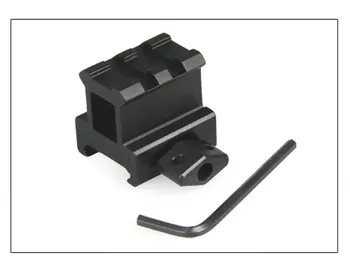 

PPT Tactical 1" High Riser scope Mount Aluminum Slots 2 Fit on Weaver and Picatinny Rails GZ22-0217