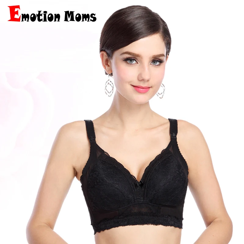 Emotion Moms Free ship superior quality Wireless full cup Cotton big
