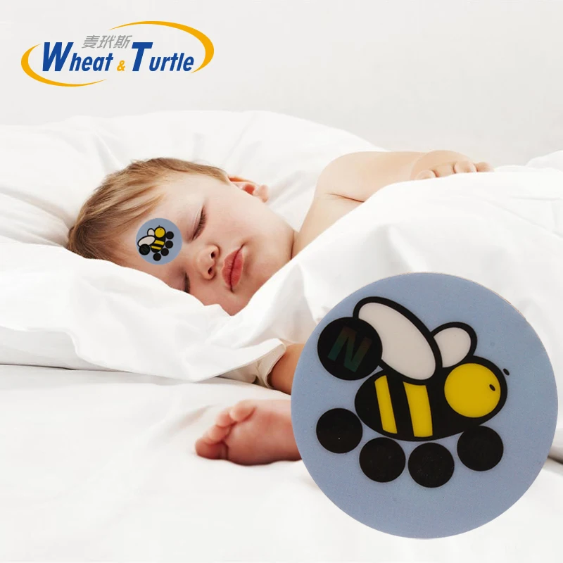 

4Pcs/Lot Wheat Turtle Brand LCD Digital Medical Baby Thermometer 1pcs Cartoon Children No Mercury Body Fever Forehead Sticker