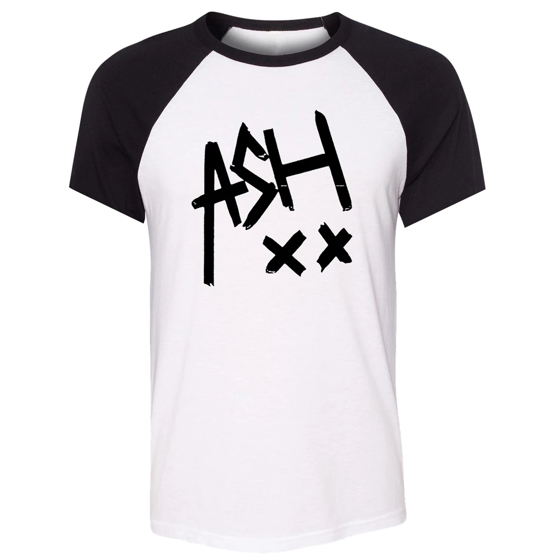 Летняя футболка унисекс ASH 5SOS панк группа 5 секунд лета барабанщик Ashton Флетчер Ирвин короткий рукав мужская футболка футболки топы - Цвет: 417