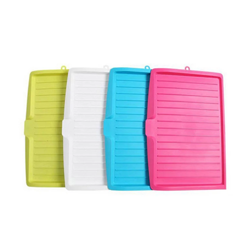 

1PC Multifunction Drain Rack Kitchen Plastic Dish Drainer Tray Large Sink Drying Rack Worktop Organizer Drying Rack For Dishes