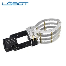 LOBOT 2DOF металлический RC робот рука захват с цифровым сервоприводом