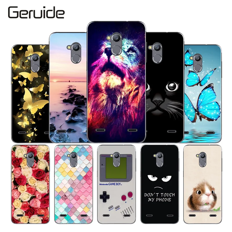 

Geruide Soft Silicone ZTE Blade V7 Lite Case Cover Colored Painting Case For ZTE Blade V7 Lite Case TPU