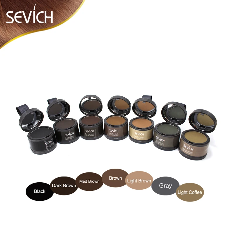 Hair Building Powder Hair Shadow Powder Hairline Modified Repair Hair Shadow Trimming Powder Makeup Concealer Natural Cover Beauty Edge Control