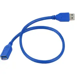 USB3.0 мужчин и женщин удлинитель 1 м USB 3.0 м/F расширения передачи данных синхронизации супер Скорость кабель 5 Гбит разъем адаптера